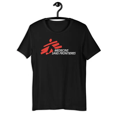 MSF Medecins Sans Frontieres Logo Unisex T-Shirt S-5XL - Image 1 of 4