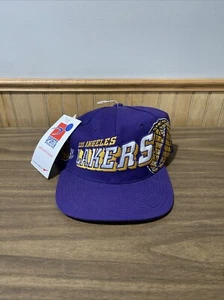 Vtg Los Angeles LAKERS Nike Sports Specialties MAGIC JOHNSON Signed Hat w/ Tags - Picture 1 of 9