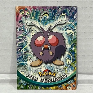 Tarjeta Coleccionable Pokemon Venonat #48 Topps Serie 1 Edición Animación TV Logo Verde - Imagen 1 de 2