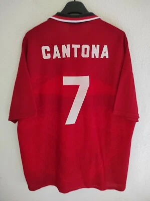 MANCHESTER UNITED 1994-1996 Cantona 7 camiseta shirt trikot maillot maglia XXL - Photo 1/4