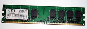1 GB DDR2-RAM 240-pin PC2-6400U non-ECC Desktop-Memory 'Mushkin 991529' - Imagen 1 de 2
