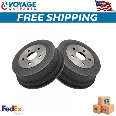 Nuevo par de tambores de freno delanteros para Ford Mercury 1964-1973 10 pulgadas Foto 1 de 4