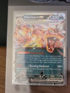 Pokémon TCG Charizard ex SV03: Obsidian Flames 125/197 Holo Double Rare