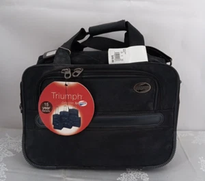 American Tourister Triumph Laptop Bag Shoulder Strap Soft Briefcase Messenger - Picture 1 of 5