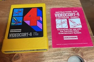 Fairchild Channel F Videocart # 4 Cartridge and manual - Picture 1 of 3