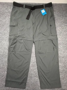 Columbia Men's Convertible Pants Silver Ridge Utility Cargo 45 x 32 City Grey - Picture 1 of 16