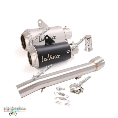 For Yamaha FZ1 FZ1N 2001-2005 Exhaust System Link Pipe Slip On Muffler Silencer - Image 1 of 4