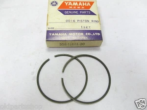 Yamaha DT100 MX100 RX100 Piston Ring 0.50 NOS 2nd Over Sized Rings 558-11601-20 - Picture 1 of 1