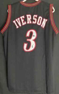 Camiseta deportiva personalizada firmada por Allen Iverson The Answer (Beckett) - Imagen 1 de 2
