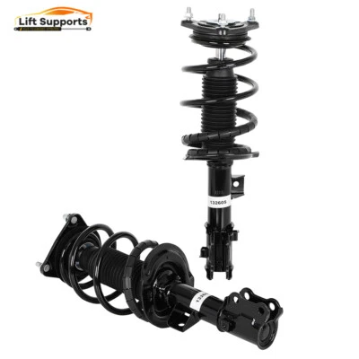 Pair Front Loaded Spring Assembly Shocks For Kia Forte 2014-2018 Complete Struts - Image 1 of 4