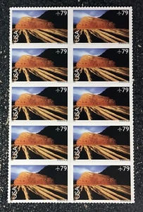 2009USA #C146 79c Zion National Park Airmail Utah - Block 10 from Sheet mint - Picture 1 of 1