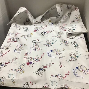 Barco Top Scrub Uniform Women’s Med. Short Sleeve Dogs &Cats - Picture 1 of 6