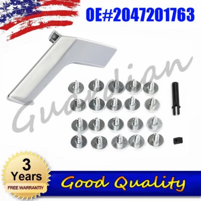 1x Kit de reparación de manija de puerta interior interior mate para Mercedes-Benz C250 C300 C350 Foto 1 de 4