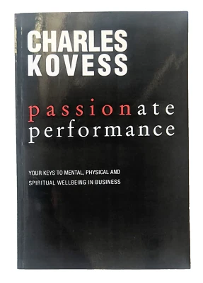 Passionate Performance By Charles Kovess Paperbook Soft Cover Signed - Image 1 of 4