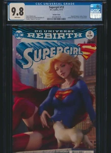 Supergirl 13 DC 2017 CGC 9.8 Good Girl Artgerm variant No Reserve .99 bid ! - Picture 1 of 3