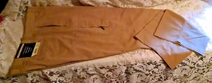 WEATHERPROOF PANTS NWT MENS 38 X 30 KHAKI FLAT FRONT SCWP181 SECURITY POCKETS. - Picture 1 of 11