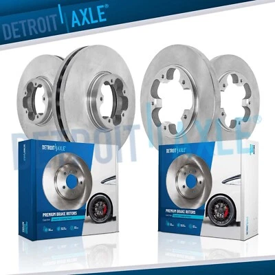 Front Rear Brake Rotors for 2015 - 2023 Ford Transit-150 Transit-250 Transit-350 - Image 1 of 4