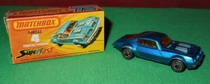 Vintage 1978 Lesney Matchbox 75 Superfast #4 Pontiac Firebird in OVP - Bild 1 von 15