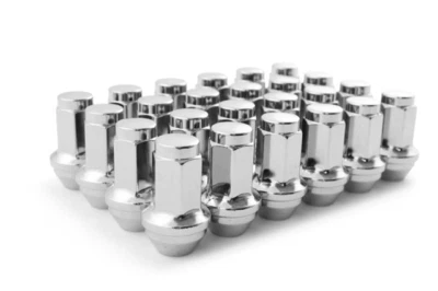 New Chrome Lug Nuts 24pc fits Ford Expedition F-150 Lincoln Mark LT Navigator - Image 1 of 3