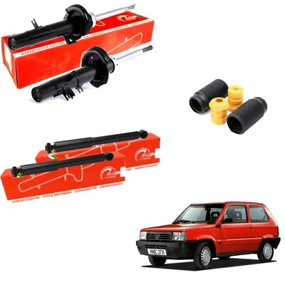 Kit Ammortizzatori Anteriori e Posteriori con Tamponi Anteriori Fiat Panda 141 - Imagen 1 de 4