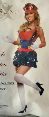 Sexy Disfraz Starline Block Bustin Maria Halloween 5 Piezas S4508 Talla Mediana M Nuevo en Paquete Foto 1 de 4