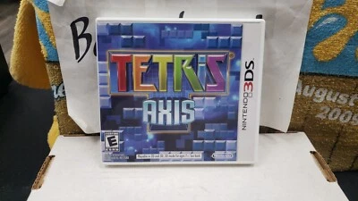 CIB TETRIS AXIS NINTENDO 3DS VIDEO GAME COMPLETE IN BOX - Image 1 of 4