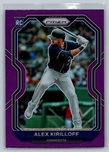 2021 Panini Prizm #194 Alex Kirilloff Rookie Purple Prizm Minnesota Twins - Picture 1 of 2