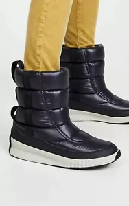 Sorel Out N About Waterproof Mid Pull On Puffy Winter Boots Size 8.5 - Picture 1 of 7
