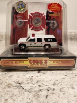 Code 3 Virginia Beach Fire Department Suburban #12368 NIB - Image 1 of 2