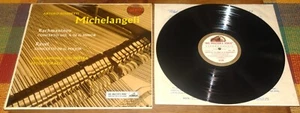 ASD 255 MICHELANGELI GRACIS RACHMANINOV UK NIPPER GOLD RIM HMV STEREO ED1 LP - Picture 1 of 8