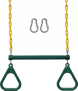 Jungle Gym Kingdom Swing Sets for Backyard, Monkey Bars & Swingset Accessories - - Picture 1 of 12
