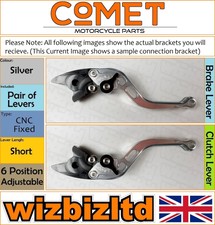 Kawasaki ZX-7RR 1991-2003 [Short Silver] [Comet Adjustable Race Levers]