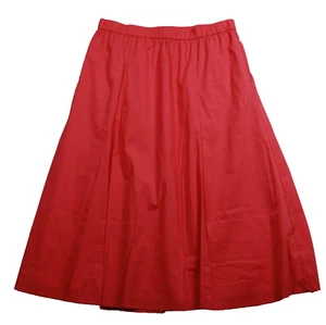 Jason Wu Women's A-Line Maxi Skirt Size Large Solid Coral Pink - Picture 1 of 9