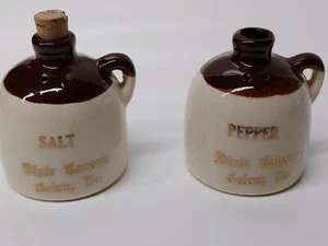 Shaker sale e pepe vintage Dixie Caverns Salem VA fatto a mano negli USA - Foto 1 di 10