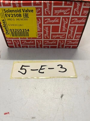 Danfoss Magnetventil  EV 250B , 18BD,  032U5254, NEU in OVP - Bild 1 von 2