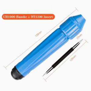 1 Set UH1000 Handle + BT1200 Insert Adjustable Triangular Scraper Deburring Tool - Picture 1 of 4