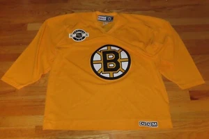 Vintage CCM BOSTON BRUINS Center Ice Practice BUD LIGHT (XL) Hockey Jersey - Picture 1 of 9