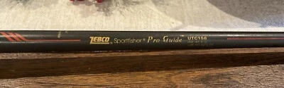RARE! Zebco Sportfisher PRO GUIDE UTC156 5 1/2’ Med. Action 1 pc Pistol Grip Rod - Image 1 of 4