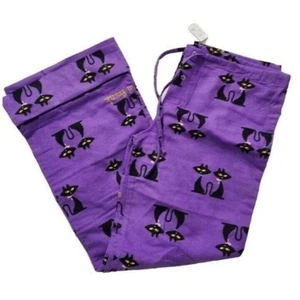 Vintage Paul Frank Pyjamahose, J & Missy Katze, lila, Größe Medium - Bild 1 von 4
