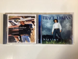 2 CDs: Ricky Van Shelton: Making Plans & Trace Adkins: Big Time - Free Shipping - Picture 1 of 12