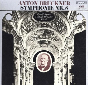 2LP Box BRUCKNER Symphony 8 KEMPE Zurich Tonhalle Orch TUDOR 74003 QS Quadro NM - Picture 1 of 3