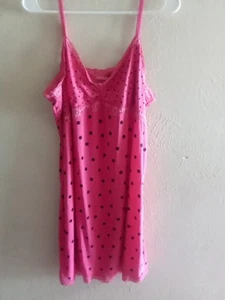 Secret Treasures Womens Knit Sleep Chemise Black Size XL (16-18) - Picture 1 of 8