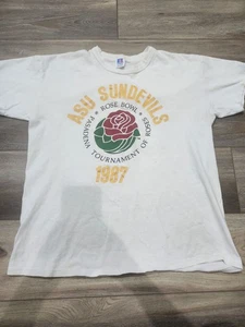 Vintage 1987 Arizona State Rose Bowl Shirt Size Medium - Bild 1 von 3