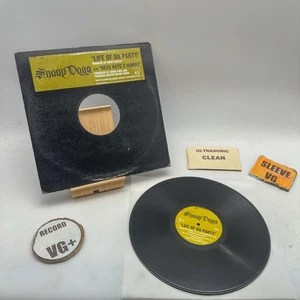 Snoop Dogg- Life Of Da Party / Neva Have 2...  VG+/VG  Ultrasonic Clean 2008 - Picture 1 of 3