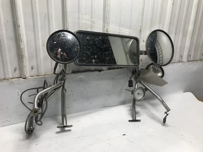 1997-2001 Western Star грузовики 4900FA из нержавеющей стали левой/водительской двери зеркало - б/у - Изображение 1 из 4