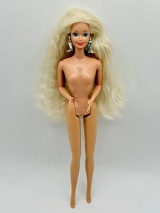Vintage 1993 Barbie Western Stampin Doll With Earrings Mattel #10293 - Bild 1 von 6