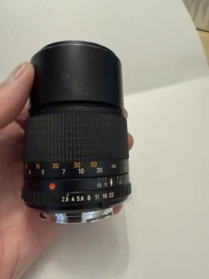 Lente de colección Minolta Celtic 135 mm f/3,5 MD para cámara fotográfica SLR de 35 mm - Buen estado Foto 1 de 4