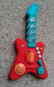 Chad Valley Lights & Sounds Baby's Guitar Children's Flashing Musical Toy - Picture 1 of 2