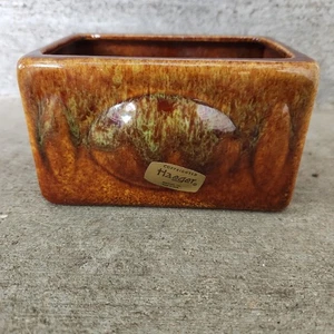 Vintage MCM Haegar Bubble Pflanzgefäß Tropfglasur Ombre Schattierung - Bild 1 von 6