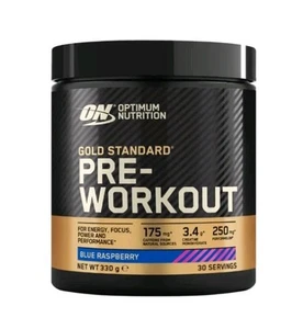 Optimum Nutrition Gold Standard Pre-Workout, Blue Raspberry, 330 g - Picture 1 of 1